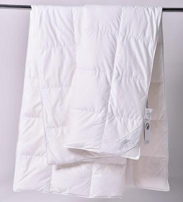 Одеяло кассетное из белого арктического пуха ROYAL 200х220 всеcезонное – фото 9