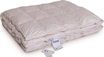 Одеяло кассетное из белого гусиного пуха DIAMOND 140х205 очень теплое – фото 1