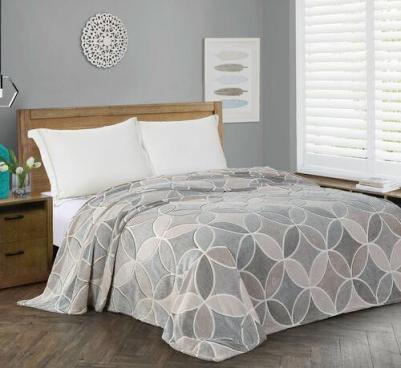 Плед CL HOME "БАМБУК" микрофибра "арт: PBE-277"; 2.0 – фото 1