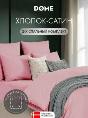 Комплект постельного белья Лорено Двуспальный розовый – фото 3