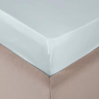 Комплект постельного белья Лорено голубой Двуспальный – фото 4