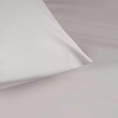 Комплект постельного белья Лорено светло-серый Двуспальный – фото 3