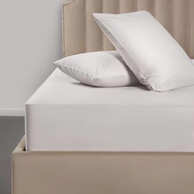 Комплект постельного белья Лорено светло-серый Двуспальный – фото 10