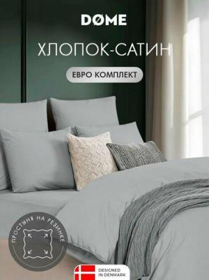 Лорено сер КПБ 200х215-1/160х200+25-1/50х70-2, 4 пр, хл/сат – фото 6