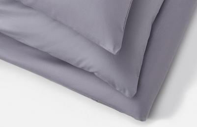 Комплект постельного белья Моноспейс 2 сп. темно-серый – фото 7