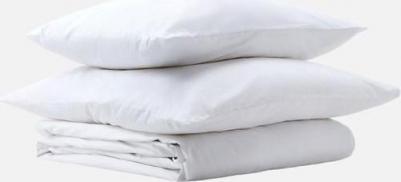 Комплект постельного белья Моноспейс Евро белый