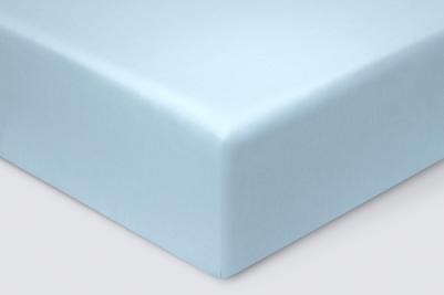 Простынь "Моноспейс" Евро голубой – фото 5
