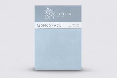 Простынь "Моноспейс" Евро серо-голубой – фото 5