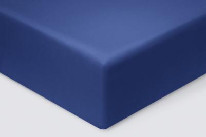 Простынь "Моноспейс" Евро темно-синий – фото 3
