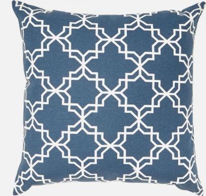 Подушка декоративная Марокко синее