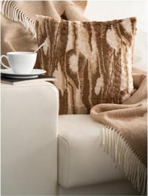 Декоративная подушка Ландини цвет: коричневый (45х45) – фото 2