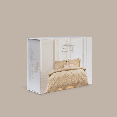 Комплект постельного белья Маддалена белый Евро – фото 4