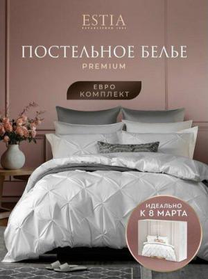 Комплект постельного белья Маддалена белый Евро – фото 10