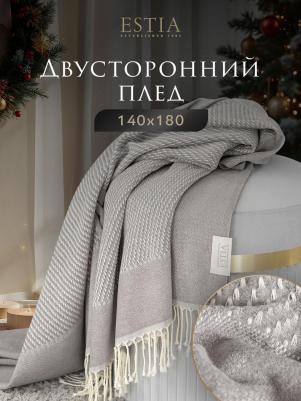 Плед Вентас серый 140х180 см – фото 1