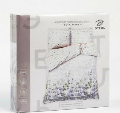 Комплект постельного белья. 2 спальное, Белый, 200 х 220, Хлопок, Поплин – фото 4