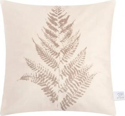 Наволочка декоративная "Leaf", 40х40 см, 100 п/э, велюр