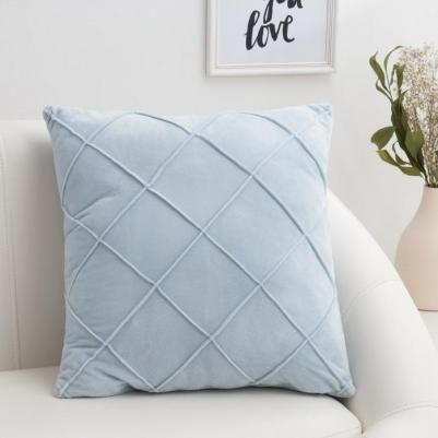 Наволочка декоративная Соло серый 45*45 см 2308812 – фото 2