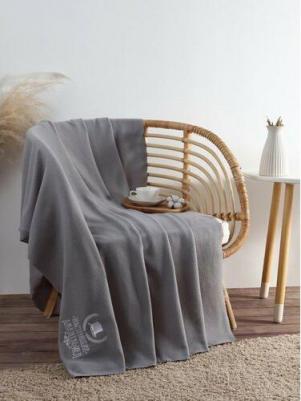 Плед Настоящий джентльмен, 130х150 см, 100% п/э, флис 160 гр/м2