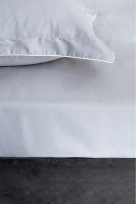 Простыня евро, цвет серый – фото 1