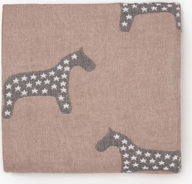 Покрывало 150x200 см коричневое (One size) – фото 1