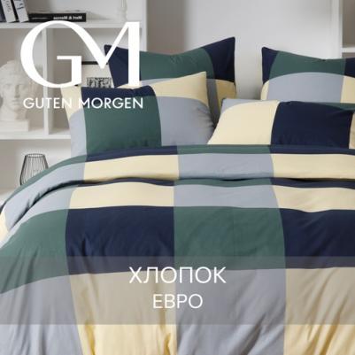 Постельное белье Евро, Бязь, Green cage, наволочки 70х70, 100% хлопок IKEA – фото 9