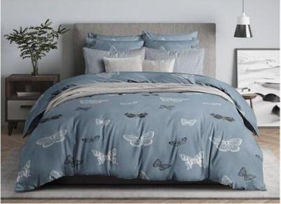 Постельное белье из бязи, "Black and White Butterflies"; Евро наволочки 70 х – фото 3