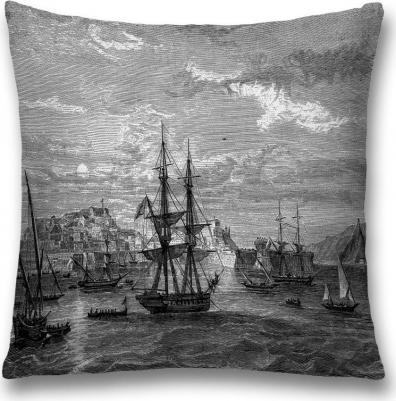 Декоративная наволочка sl_32870 поможет создать уют в доме. Изготовлена из плотной и гипоаллергенной ткани оксфорд, хорошо держит форму и не дает