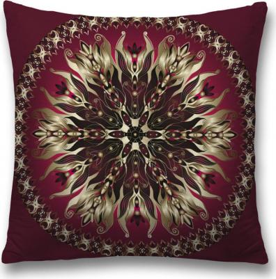 Декоративная наволочка sl_33860 поможет создать уют в доме. Изготовлена из плотной и гипоаллергенной ткани оксфорд, хорошо держит форму и не дает