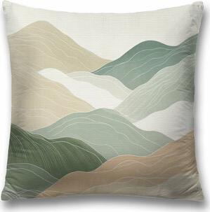 Наволочка декоративная "Холмы" 45х45, sl_sd1884 – фото 2