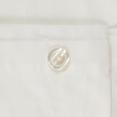 Комплект постельного белья евро Jacquard 4 предмета, белый – фото 1