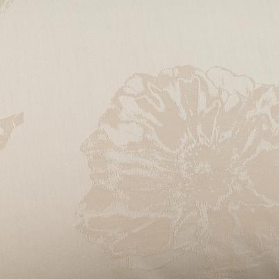Комплект постельного белья евро Jacquard, светло-бежевый – фото 2