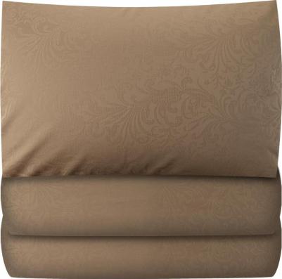 Комплект постельного белья евро Jacquard, золотой