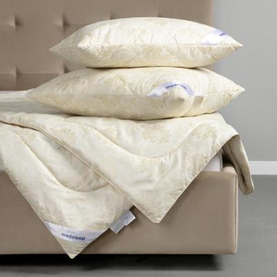 Одеяло 200х220 см "CAMEL WOOL", верблюжья шерсть 1шт – фото 3