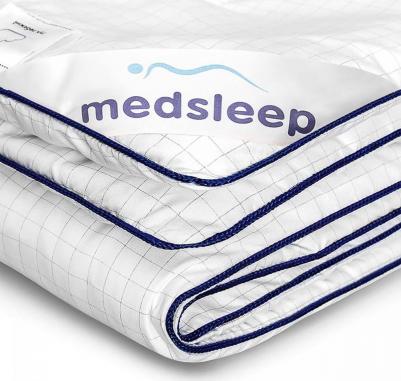 Одеяло евро всесезонное лебяжий пух стеганое 200х210 см – фото 1