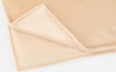 Плед 150х200 велсофт Тезоро латте – фото 2