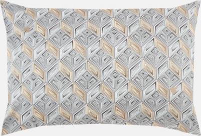 Наволочка 50х70см Геометрия Санкт-Петербурга Дельта Невы в серебристо-сером