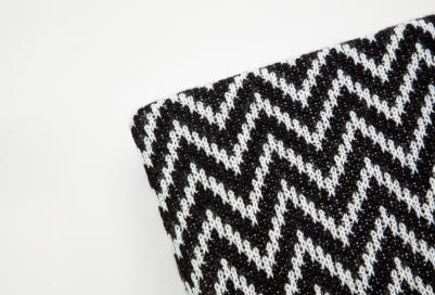 Плед Nomads 130х170 см, цвет белый черный – фото 6