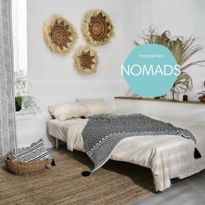 Плед Nomads 130х170 см, цвет белый черный – фото 7