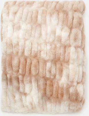 Плед Zolotoy Roy 130х160 см, цвет бежевый белый