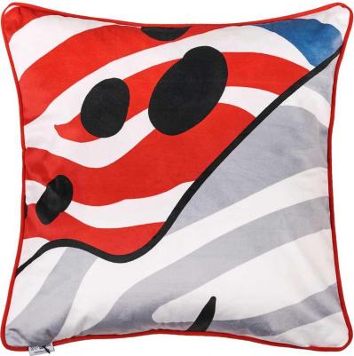 Подушка декоративная Iris двусторонняя на потайной молнии 50х50см – фото 3