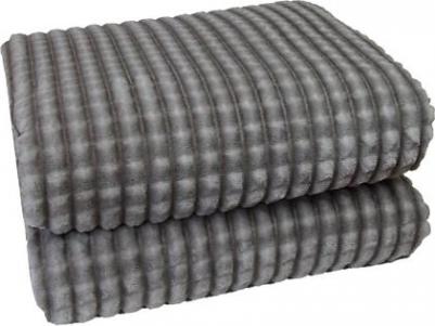 Плед Квадраты 200*220 см велсофт роза 100% полиэстер – фото 3