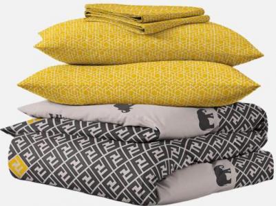 Комплект постельного белья Фенди, бязь, наволочки 70х70, полутораспальный 1.5-спальный мл