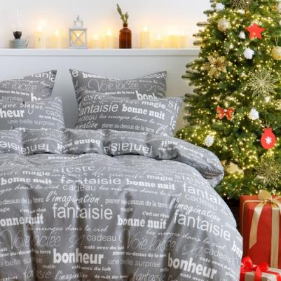 Комплект постельного белья Письма бязь, евро, 2 наволочки 50x70 см, 1 шт – фото 7