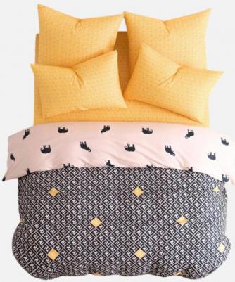 Постельное белье 2 спальное, Фенди, 2 наволочки 70х70, ткань бязь, 100% хлопок – фото 3