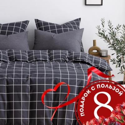 Постельное бельё/2 спальное/простыня 200х220/наволочки 50х70/поплин/комплект/ 4660056200456 – фото 6