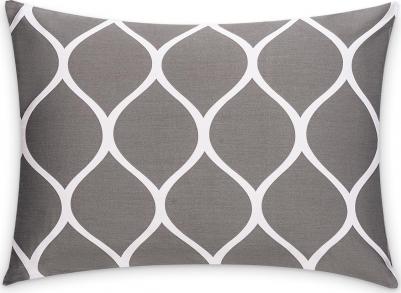 Комплект постельного белья Харди Двуспальный евро серый – фото 1