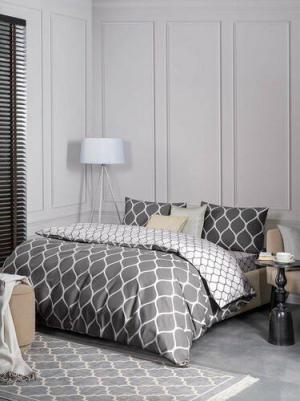 Комплект постельного белья Харди Двуспальный серый – фото 8