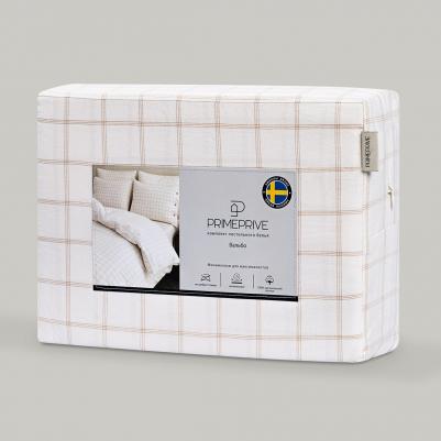 Комплект постельного белья Вальбо белый Двуспальный – фото 8