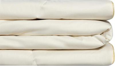 Одеяло макси евро Merino 220x240 см стеганое с кантом светло-бежевое 4680415111124 – фото 2