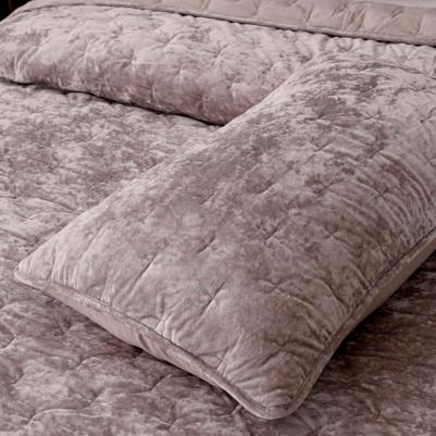 Комплект декоративного текстиля Алира: покрывало 160х220 с наволочкой 50х70см, бежевый – фото 7